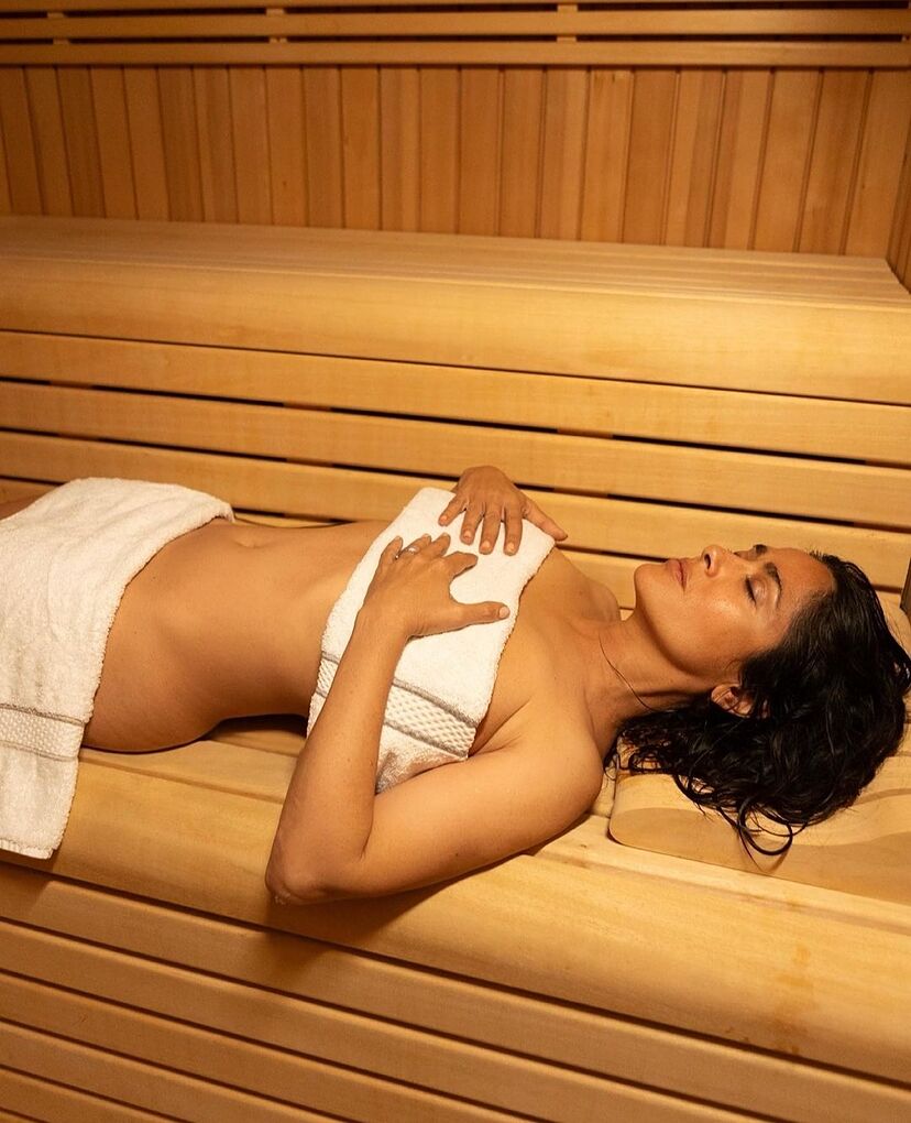 Salma Hayek y su truco finlandés para eliminar el estrés | Telva.com, image size:828x1020