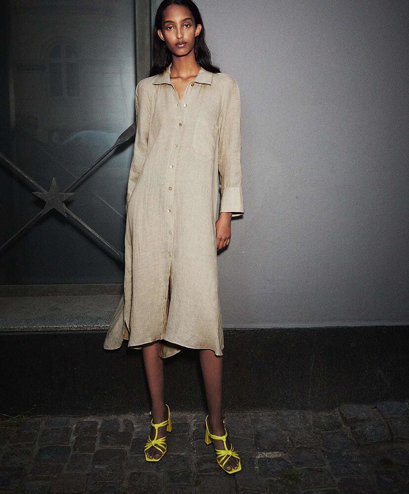 Vestido Midi Otoo Invierno Vestidos De Verano Zara 2021 Este Es El