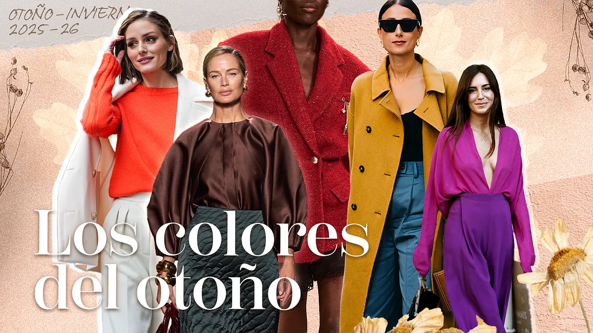 Los colores que serán tendencia este otoño-invierno 2025/2026 y cómo ...