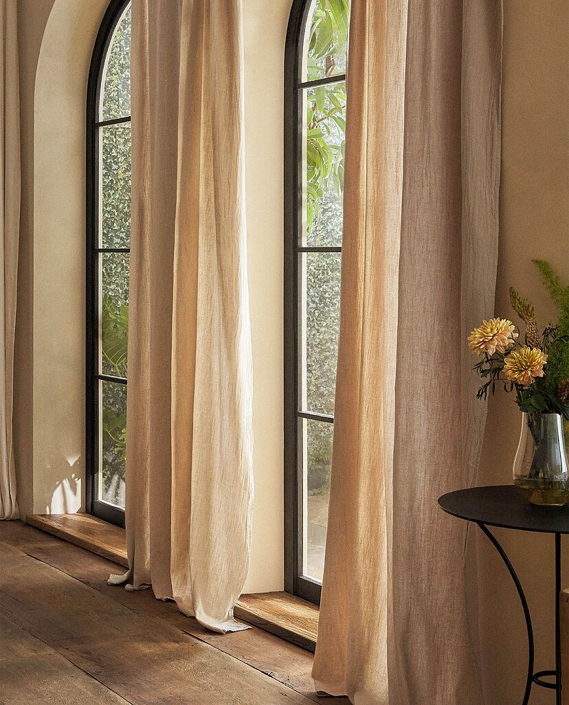 Elegantes cortinas para salas de estar de dos piezas una de ellas colgante  comprar a buen precio — entrega gratuita, reseñas reales con fotos — Joom, image size:828x1026