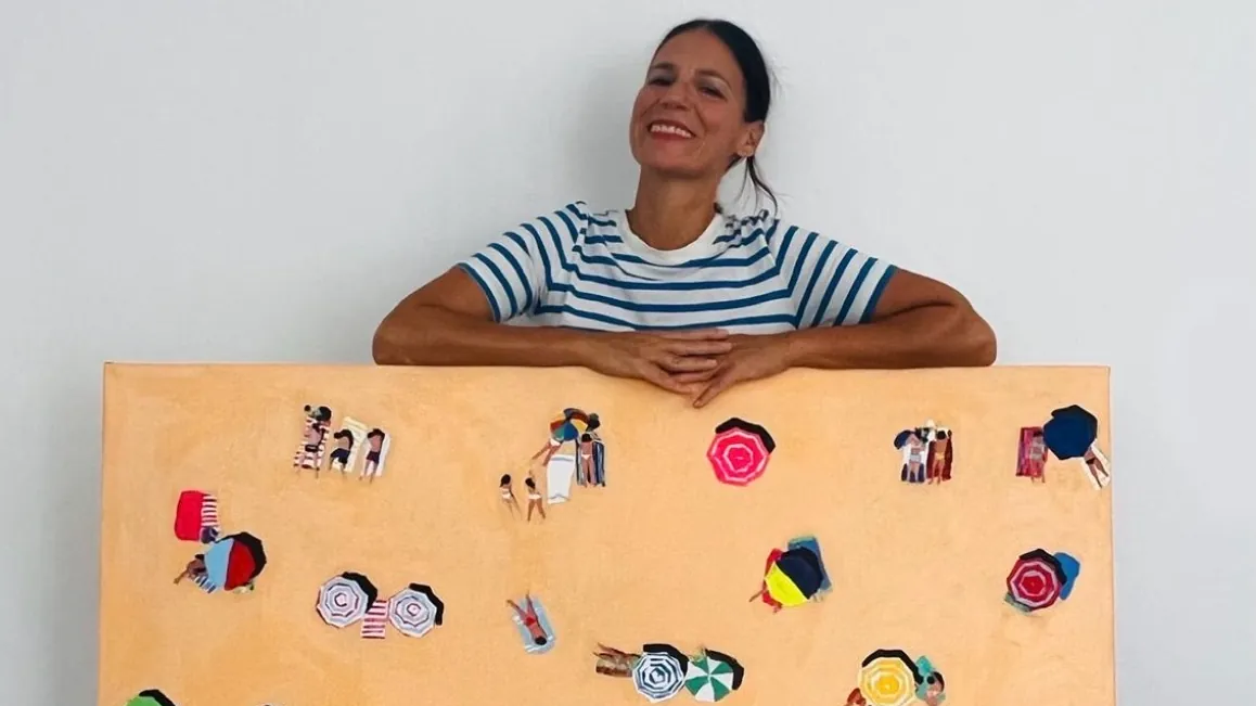 Cristina Vzquez, la artista que colecciona veranos: "Soy una voyeur de la felicidad, una cazadora de momentos"
