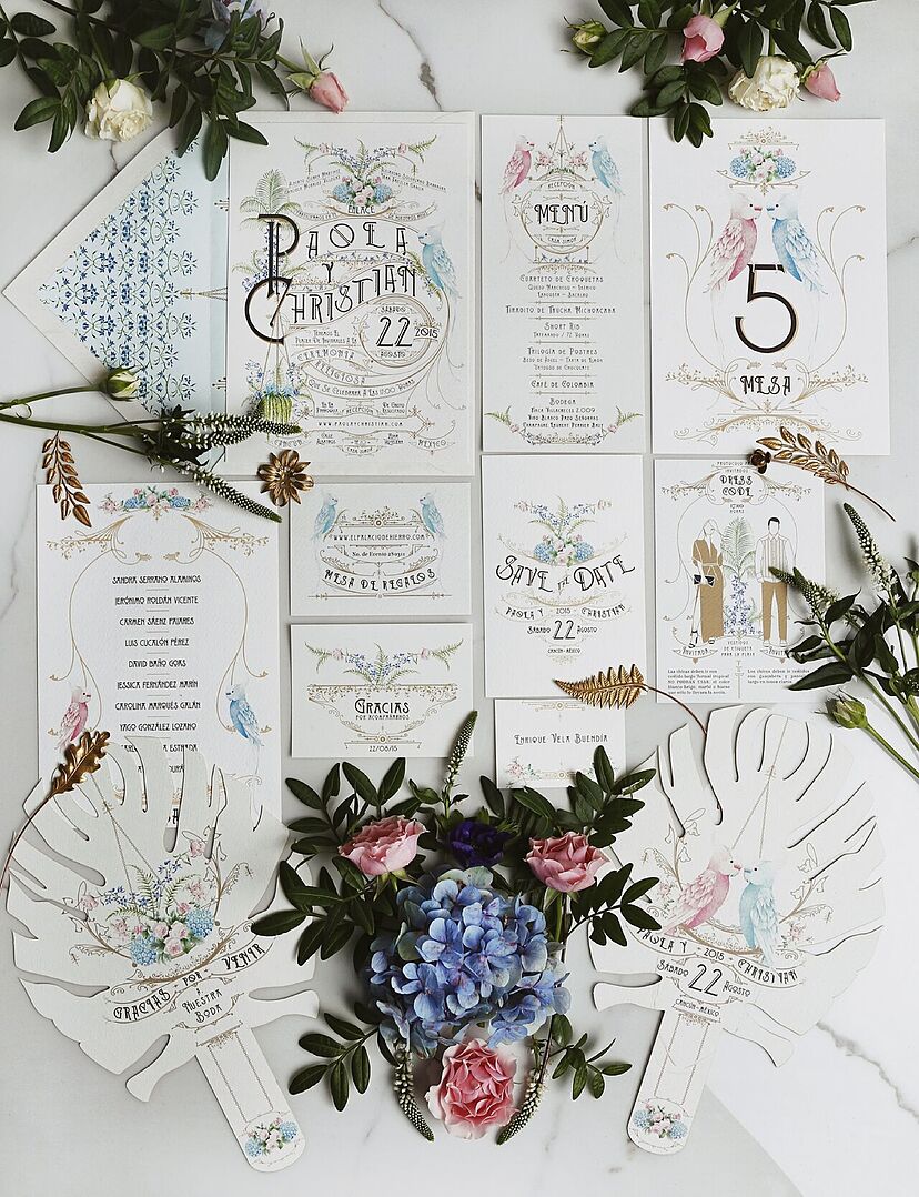 Estos son los tipos de invitaciones de boda más especiales para este 2022 |  Telva.com, image size:828x1078