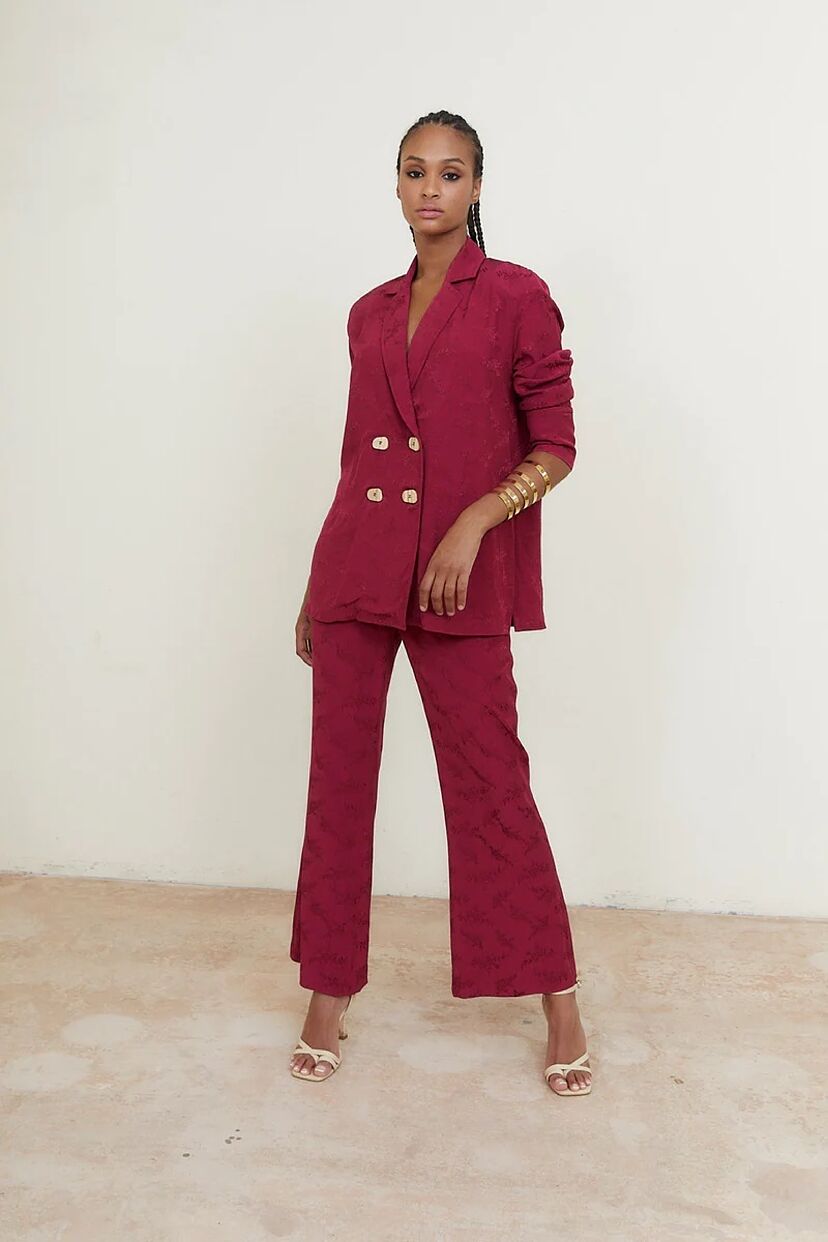 Traje Chaqueta Invitada Boda Traje Chaqueta Pantalon Mujer Para Boda