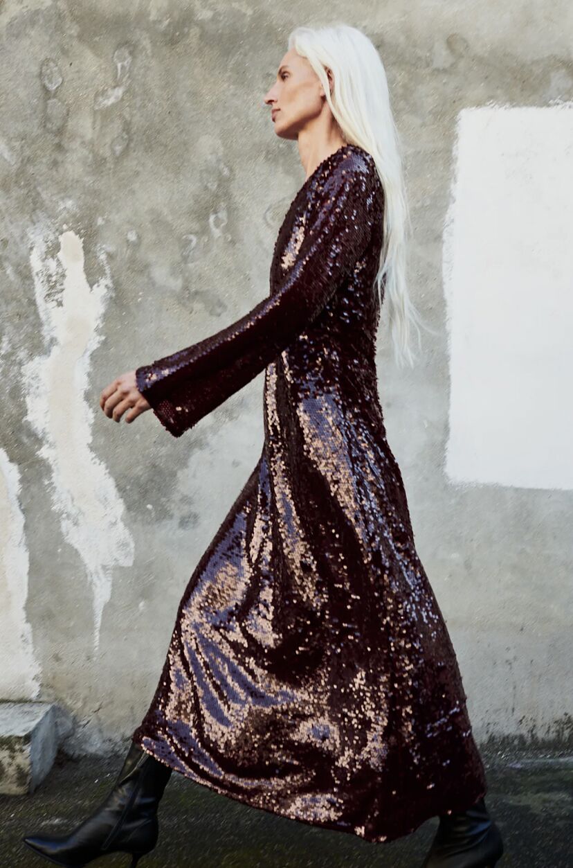 Dress Zara Nochevieja 2021 Vestido Lentejuelas De Zara